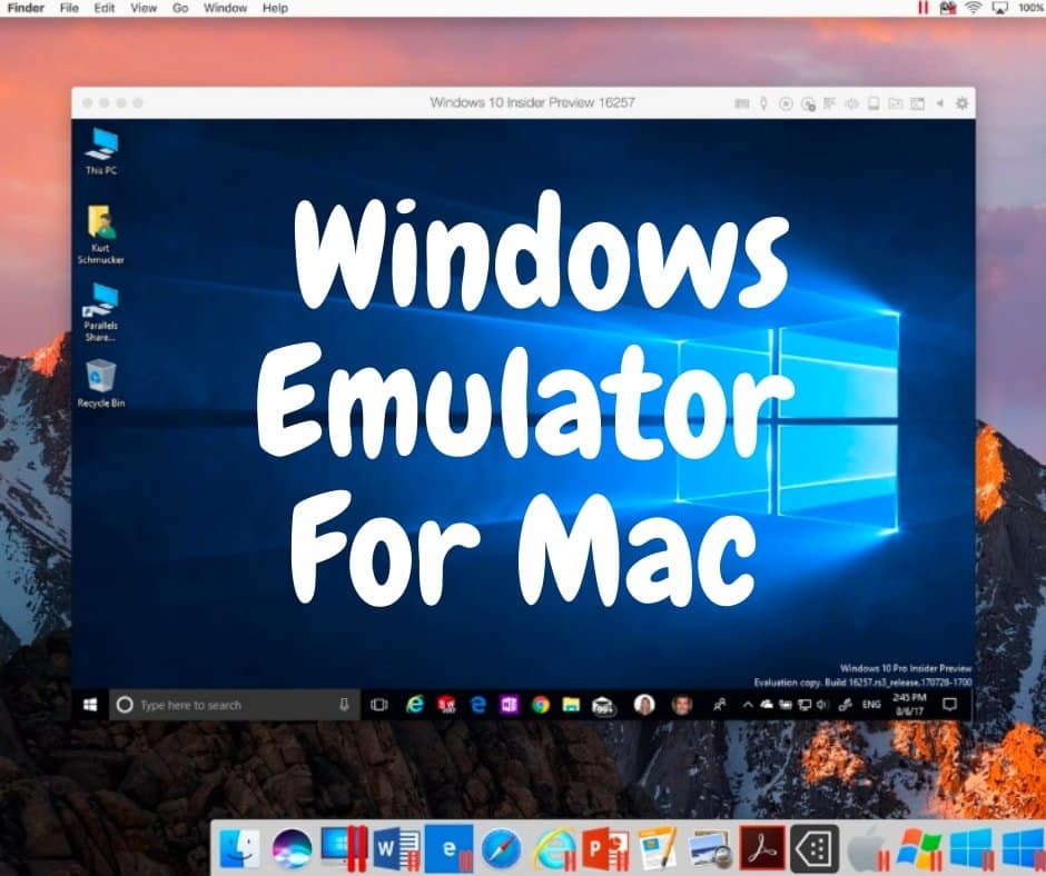 the best mac emulator for pc